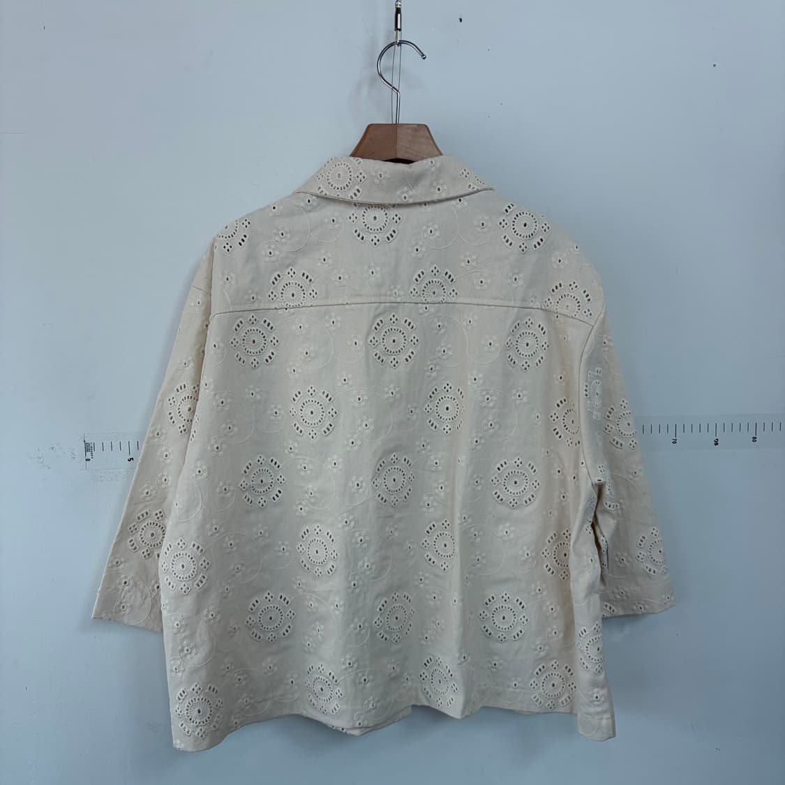 자연소재 내추럴 자수 자켓 상품이미지3