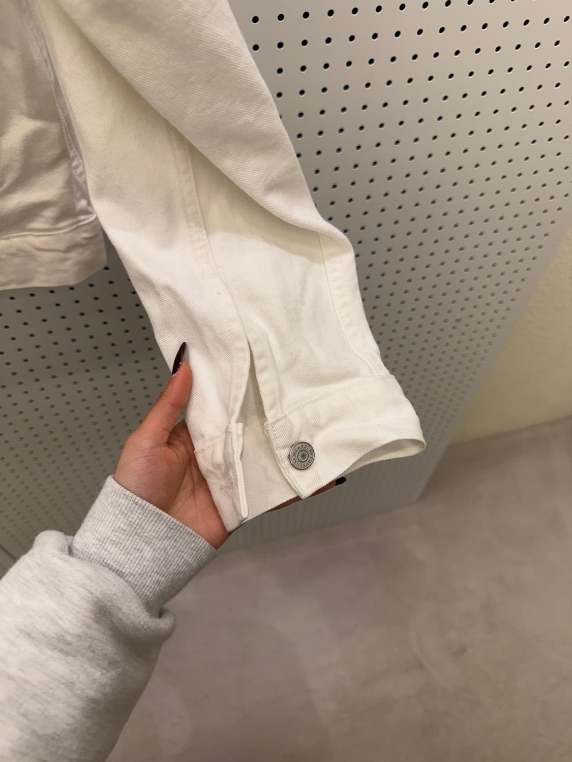 폴로 데님앤서플라이 화이트 데님 트러커 자켓 U1355 상품이미지4