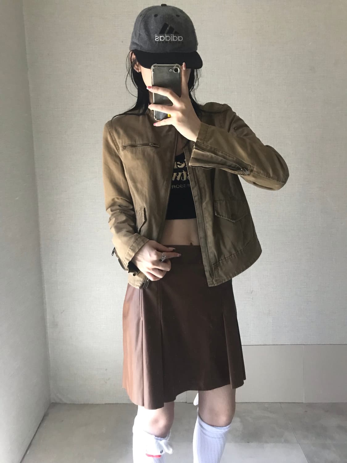빈티지 브라운 자켓 상품이미지4