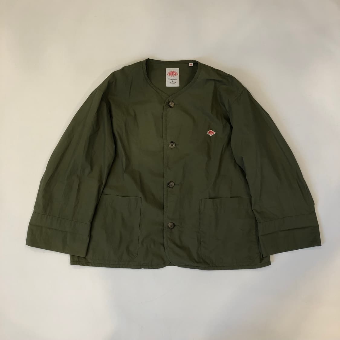 단톤 노카라 자켓 상품이미지2