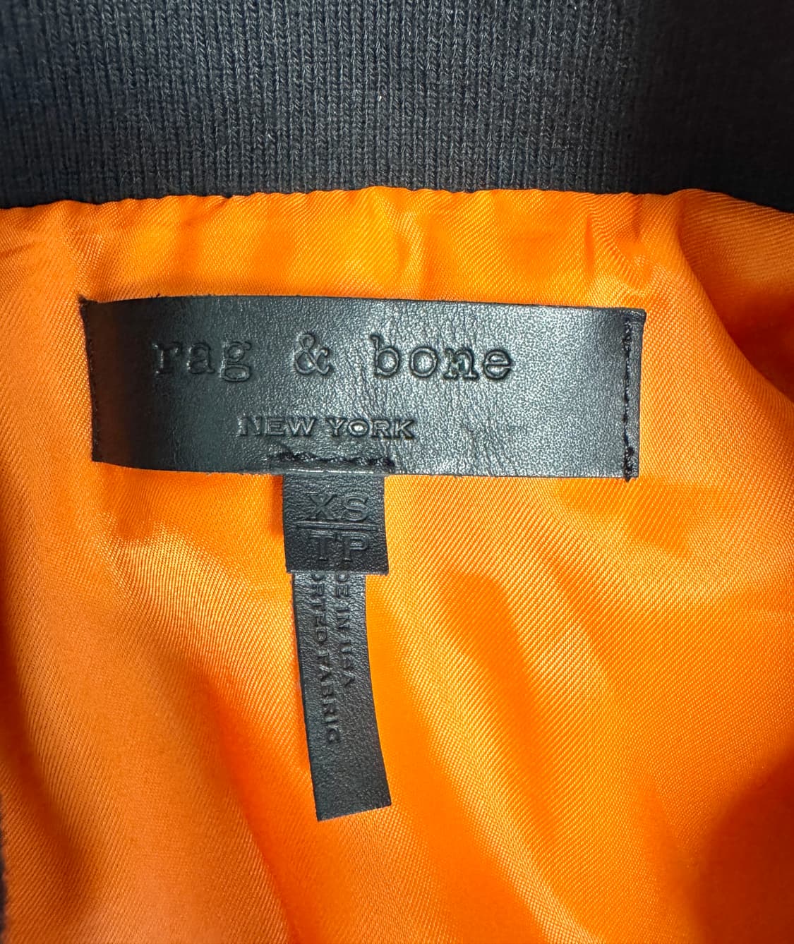 RAG&BONE 랙앤본 라이트 블루 보머 봄버 자켓 XS 상품이미지8