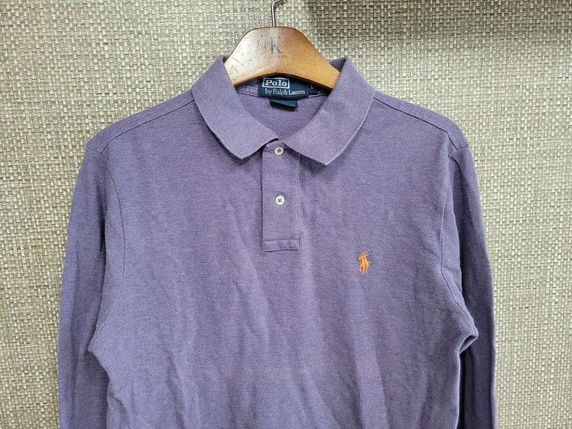 95사이즈 폴로 랄프로렌 긴팔 카라티 빈티지 아메카지 pk 상품이미지2