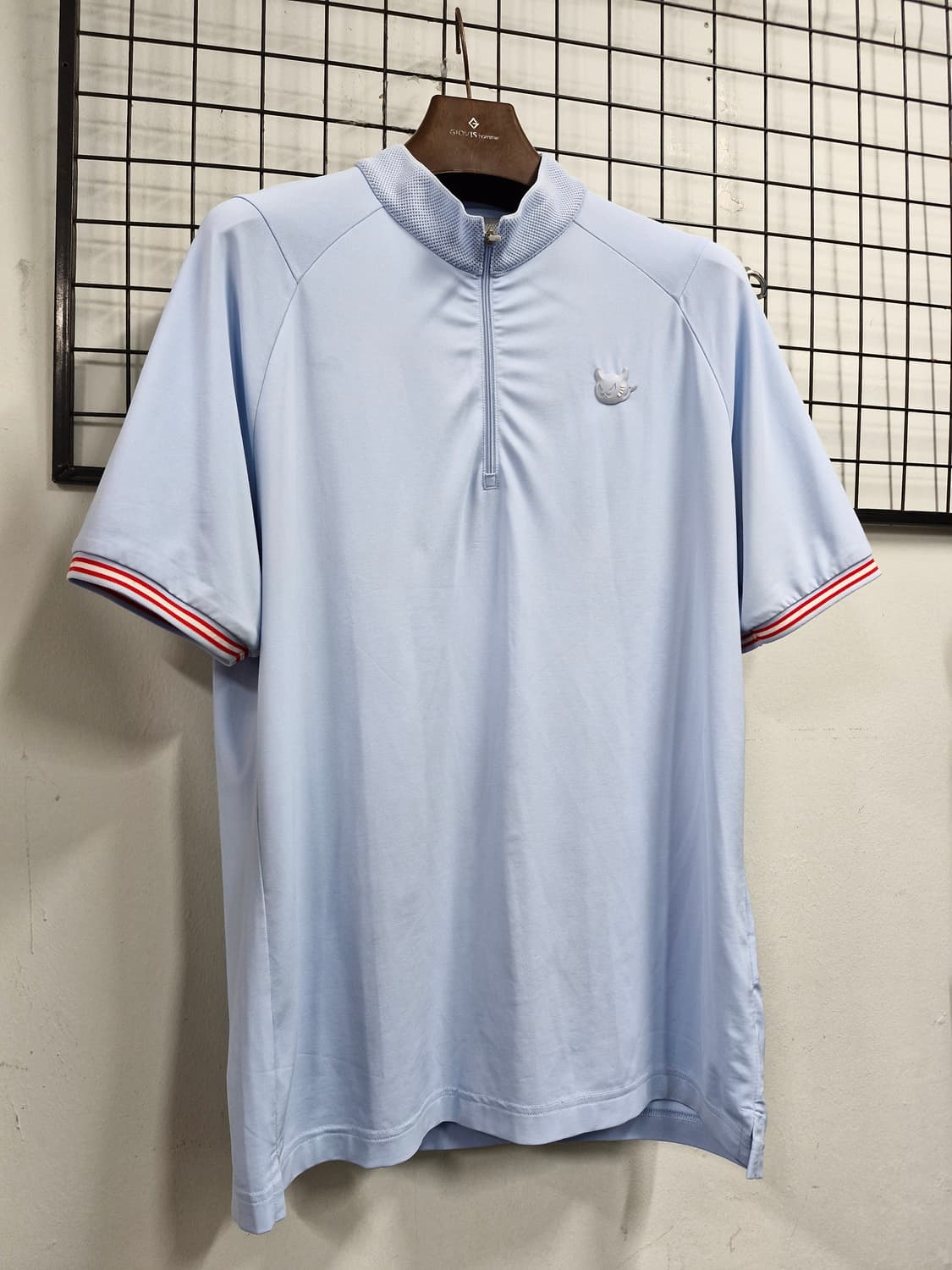 100L 왁 WAAC 기능성 반집업 반팔티. 상품이미지2