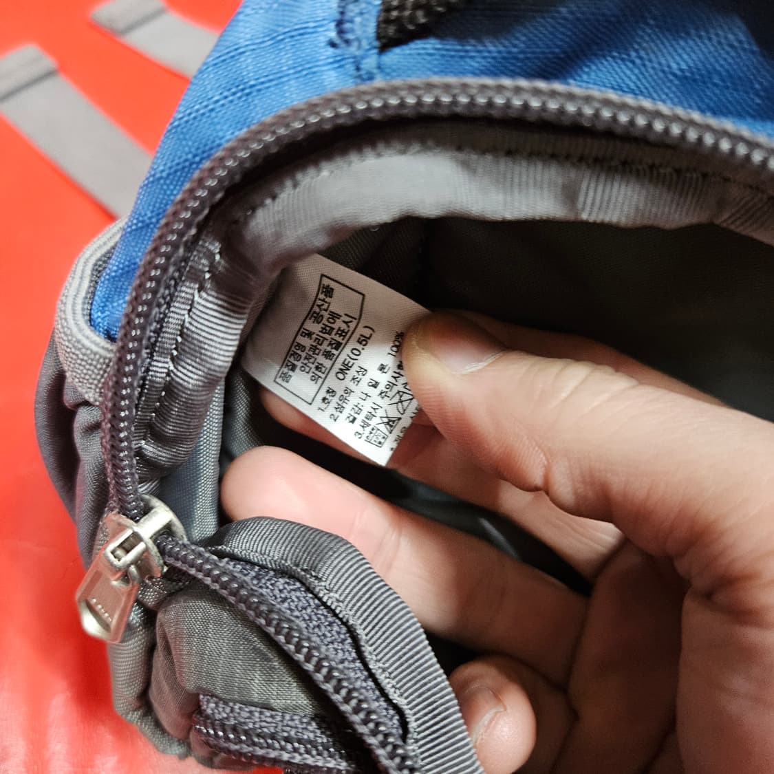 노스페이스 플레쉬 러너 미니 힙색 19 x 19 size 상품이미지4