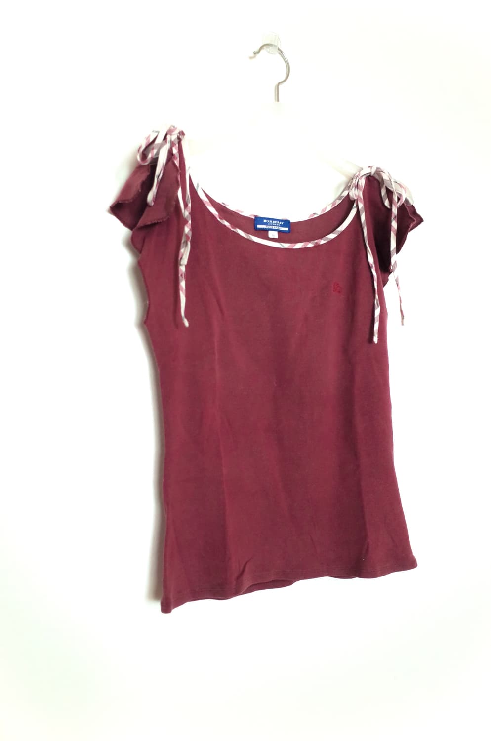 버버리 블루라벨 리본 프릴 탑 상품이미지2