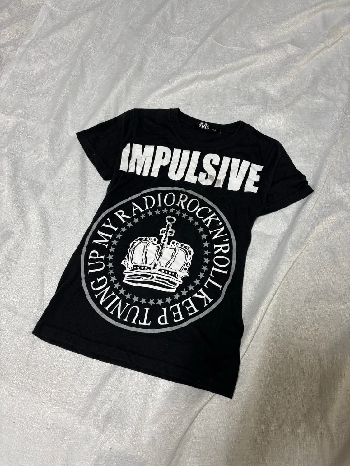 “Unknown” Y2K Rock’n’Roll Lettering Slim 상품이미지5