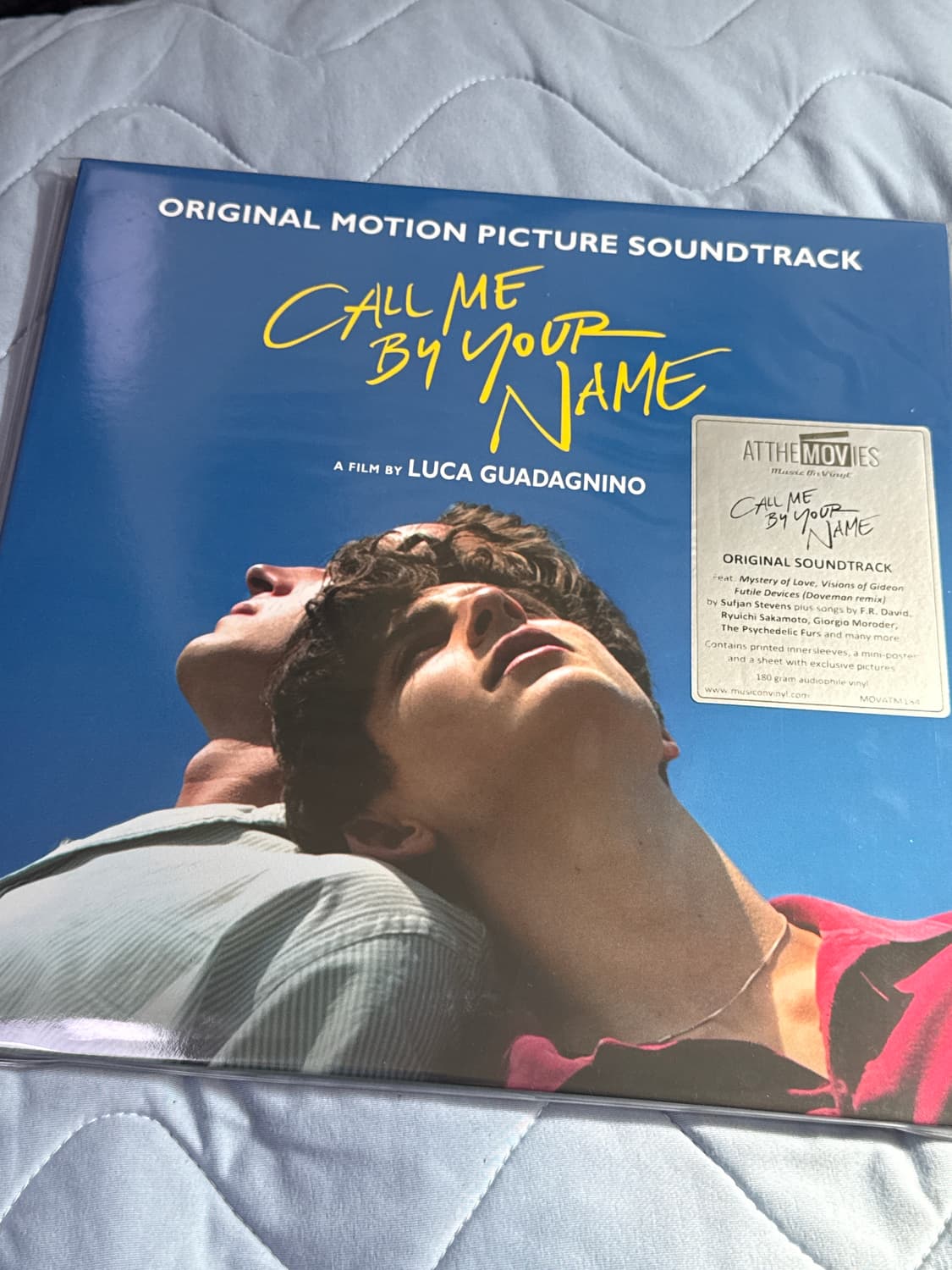 미개봉 새상품 Call me by your name OST LP  상품이미지2