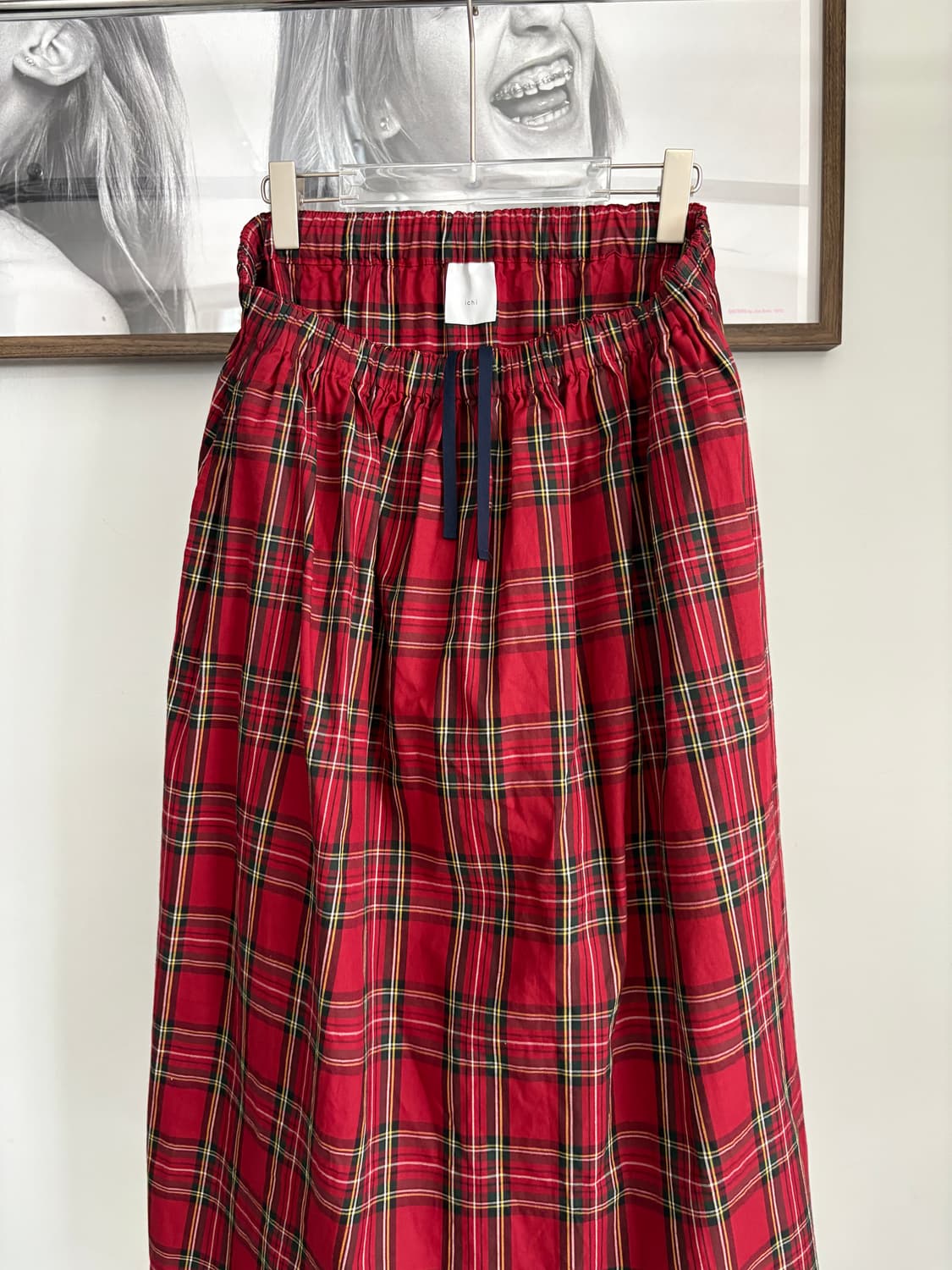ichi. / tartan check skirt ( free size ) 상품이미지3
