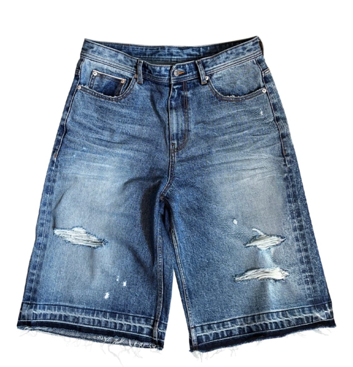 FARFROMWHAT VTG JEAN SHORT BLUE 상품이미지1