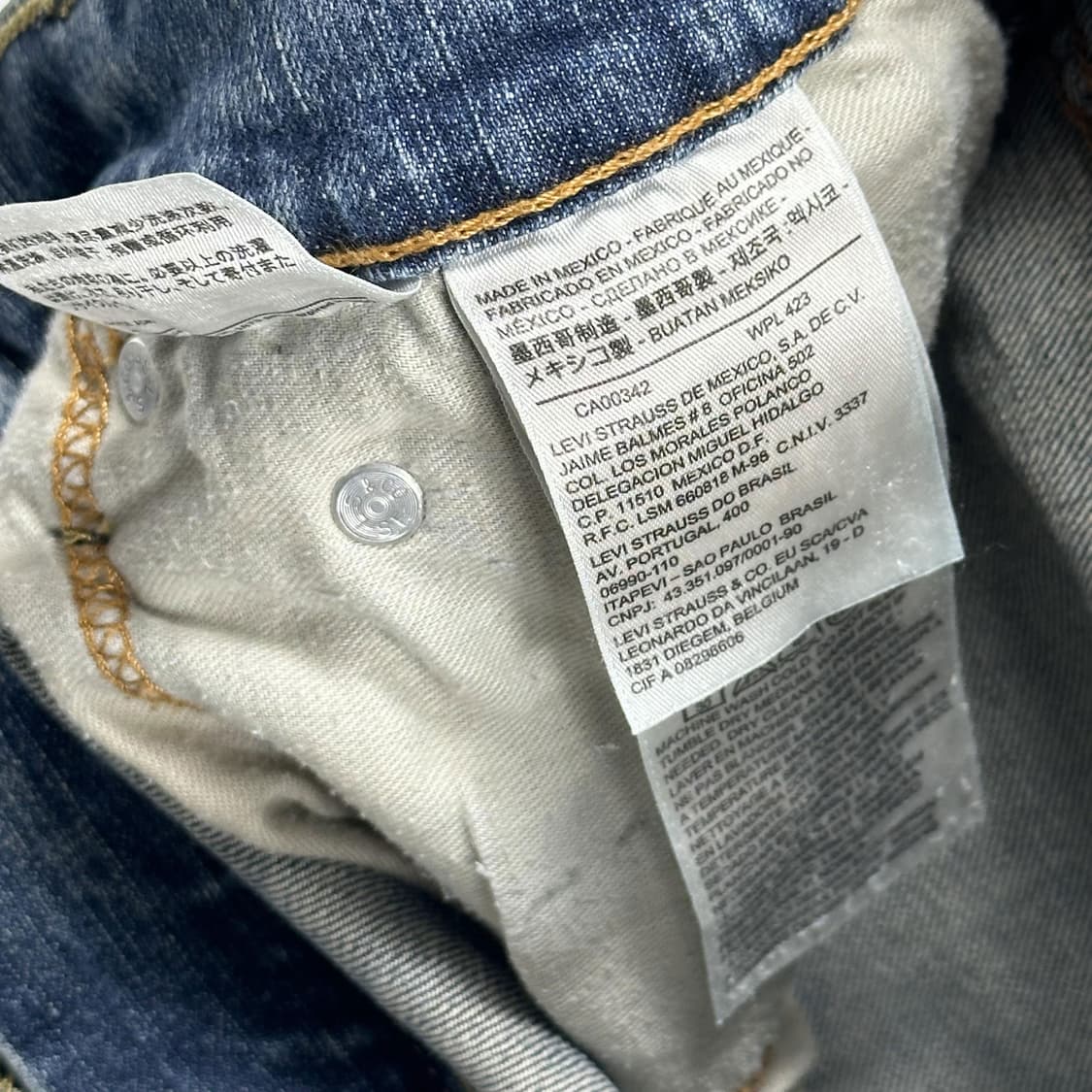 리바이스 511 오리지널 워싱 데님팬츠 (32인치) 상품이미지7