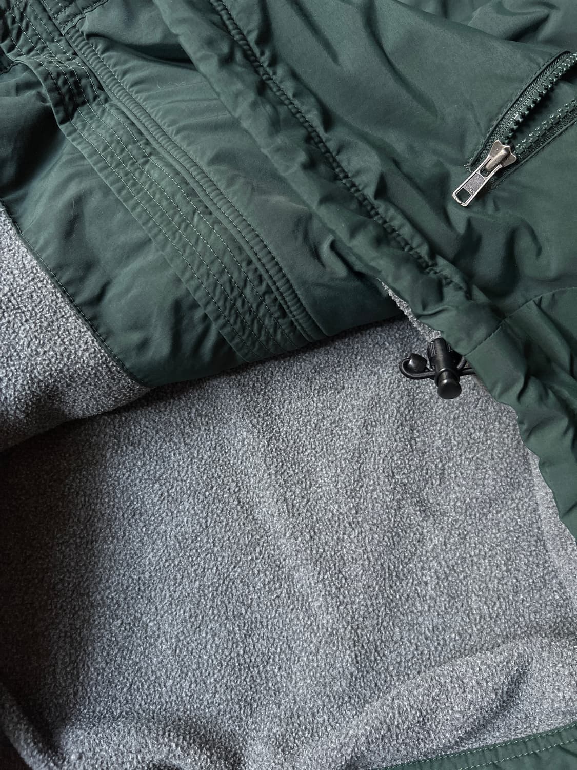 [L]엘엘빈 USA 빈티지그린 플리스 웜업 자켓 상품이미지6