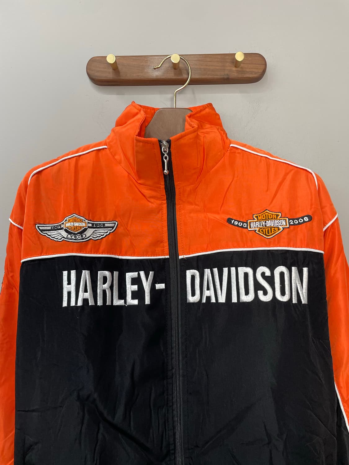 할리데이비슨 100주년 기념 스펠아웃 레이싱 자켓 H1270 상품이미지4