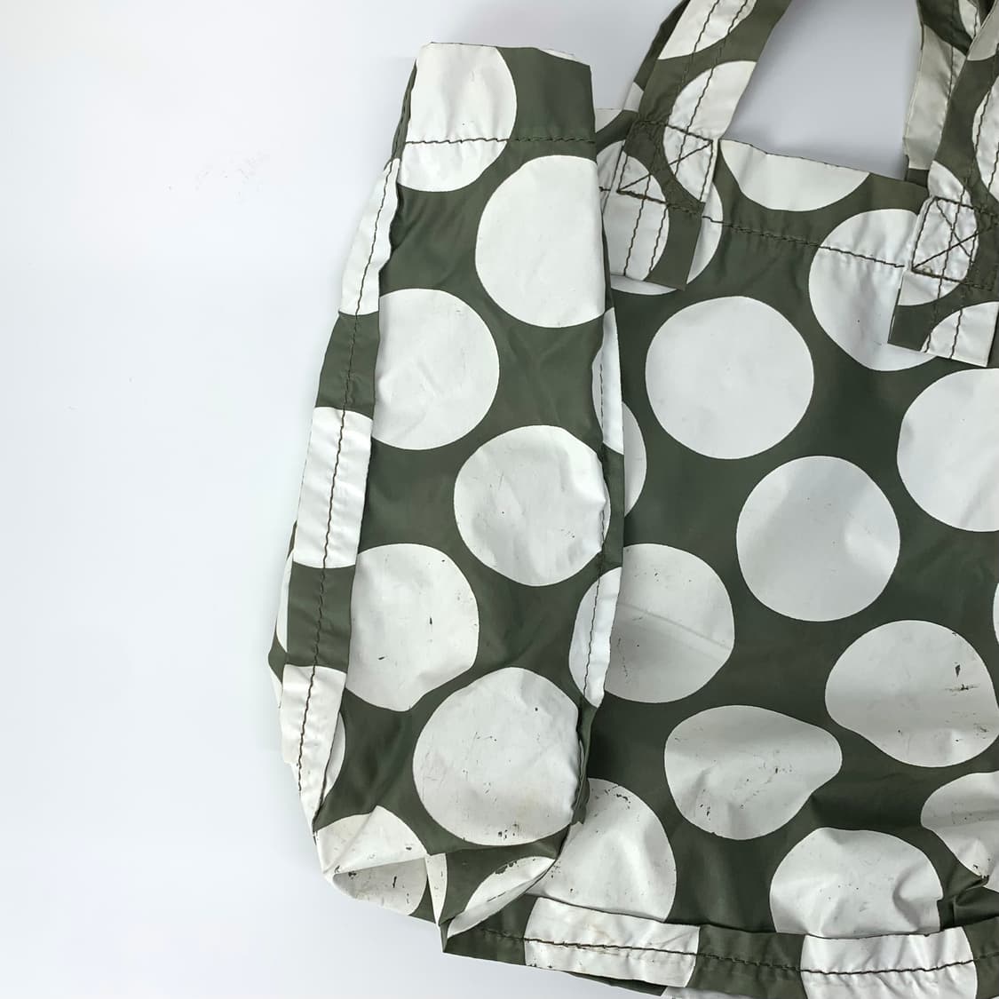 꼼데가르송 트리콧 폴카 도트 토트백 상품이미지5