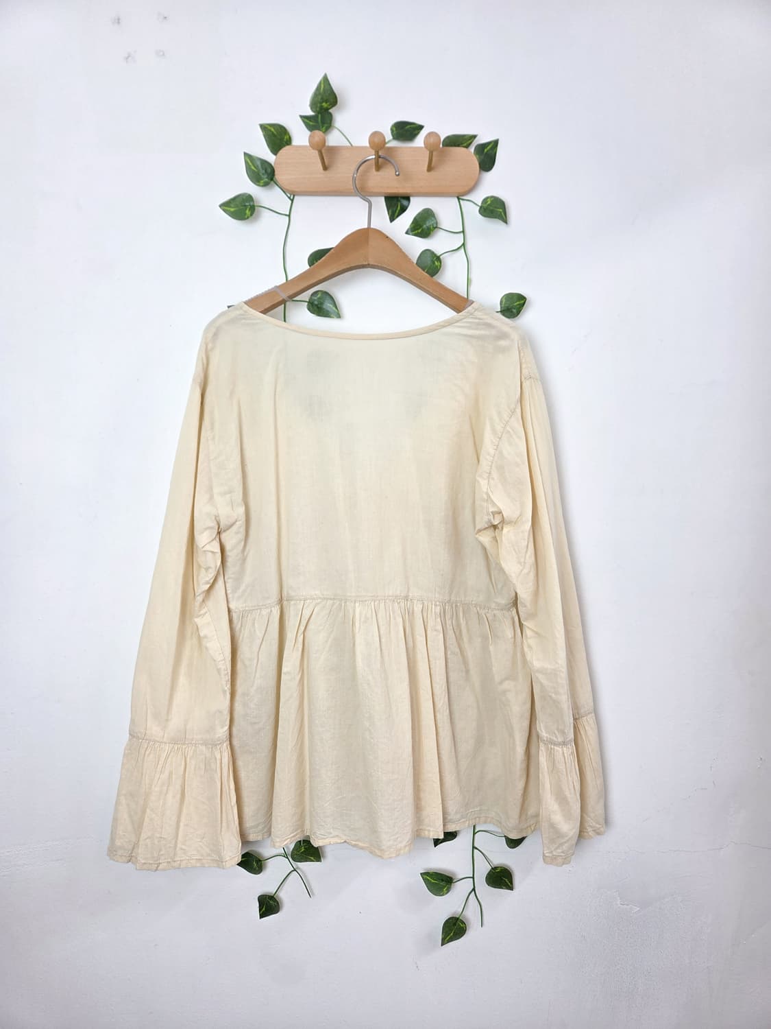 여리핏 버튼업 블라우스 상품이미지4