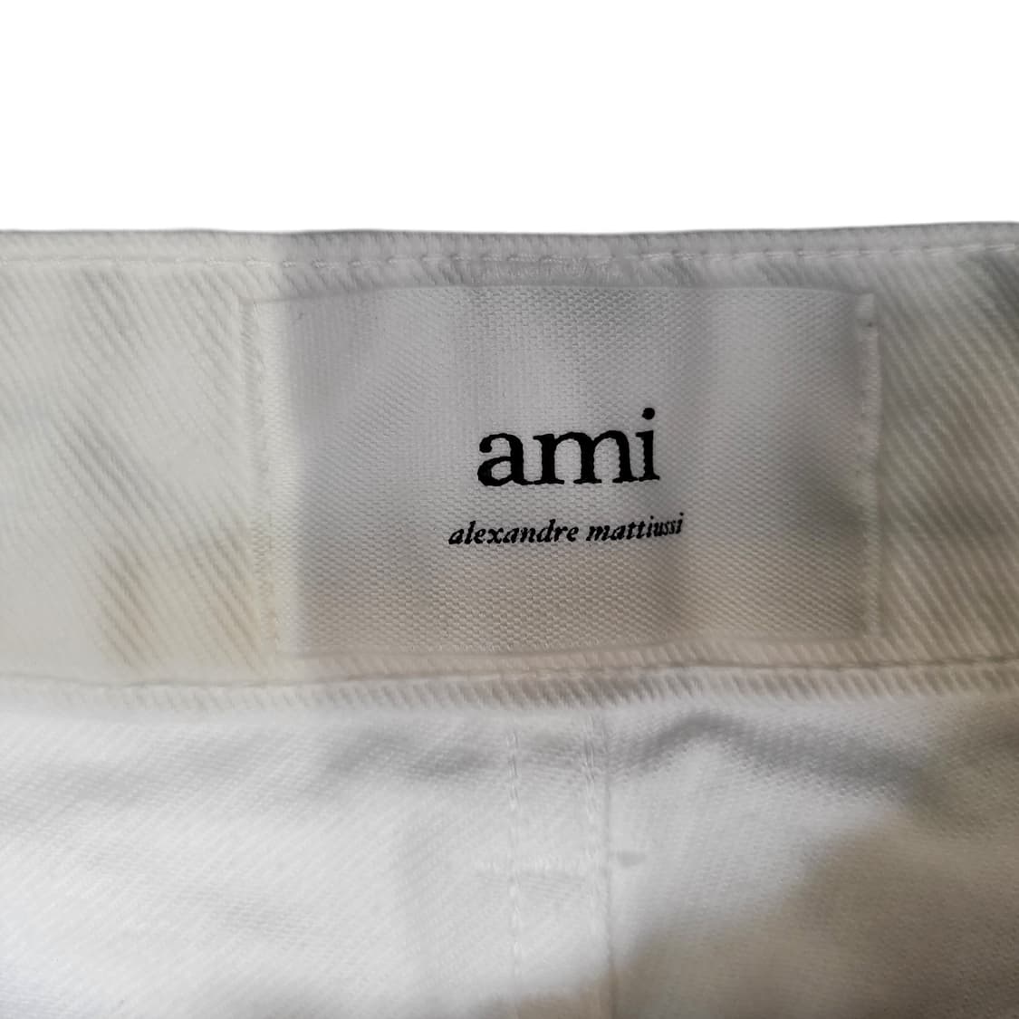 ami 아미 알렉스핏 화이트 팬츠 32 상품이미지2