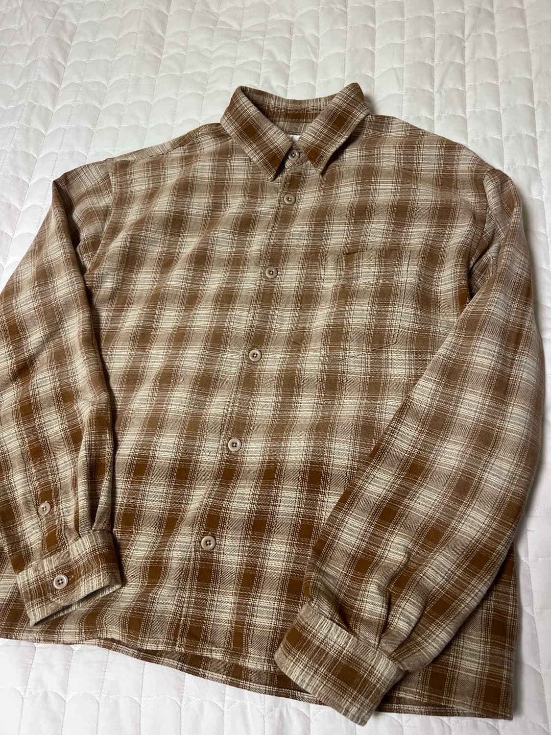 [3] 뤡코즈 이스트 리버 셔츠 브라운 상품이미지4