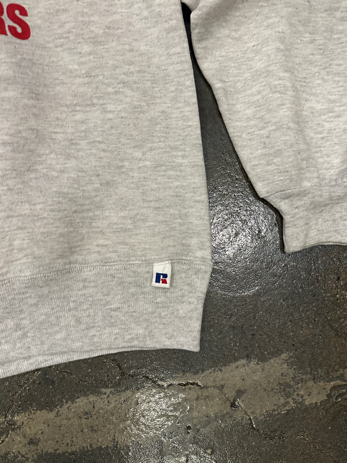 90s Made in USA Russell 러셀  유니버시티스웻셔츠 L 상품이미지4