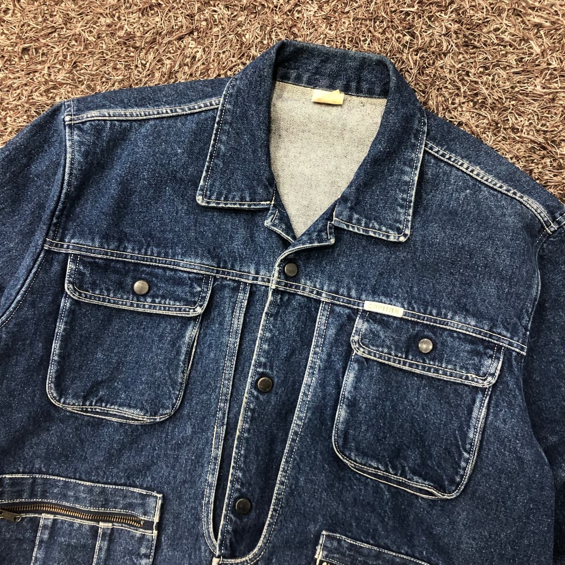 CAPITAN 90s jpn 빈티지 데님 워크 자켓 상품이미지2