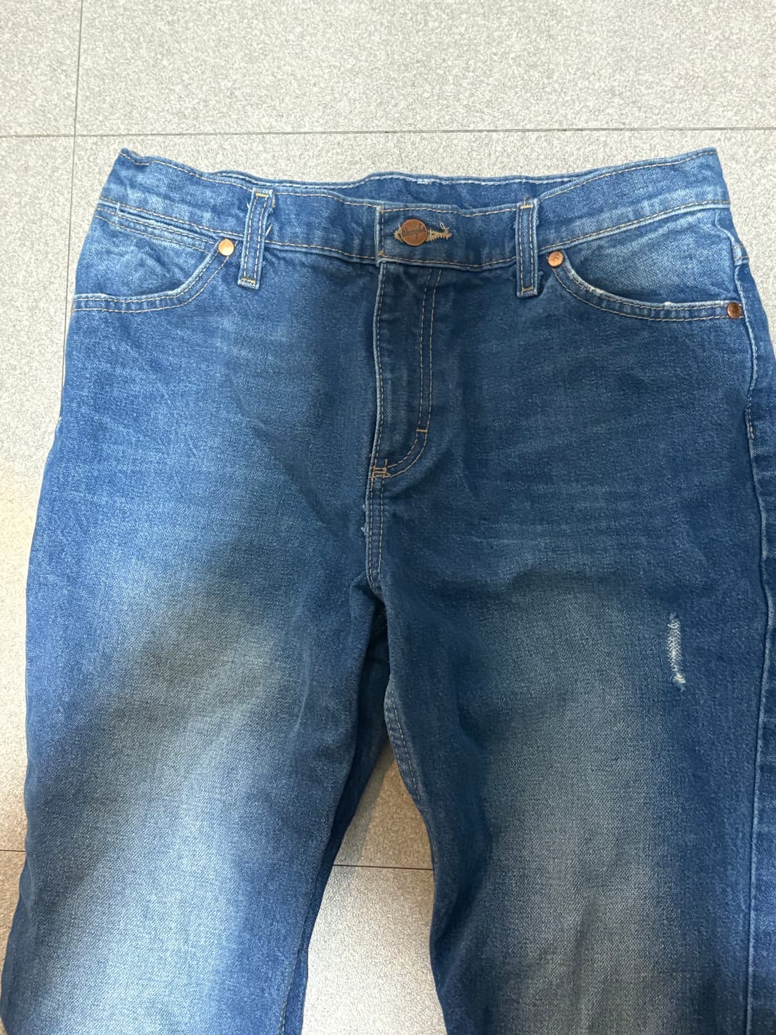 랭글러 웨스턴 부츠컷 데님 상품이미지2