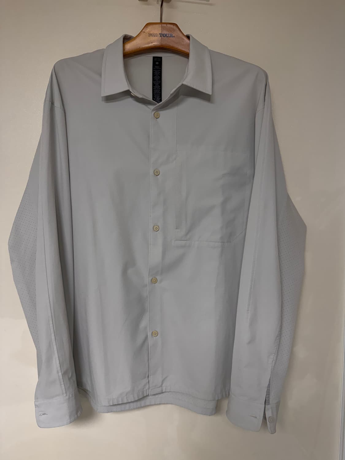 룰루레몬 남성 셔츠 XXL 회색 상품이미지1