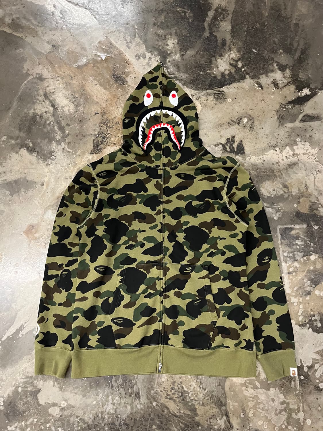 베이프 퍼스트카모 녹계 2XL 상품이미지1