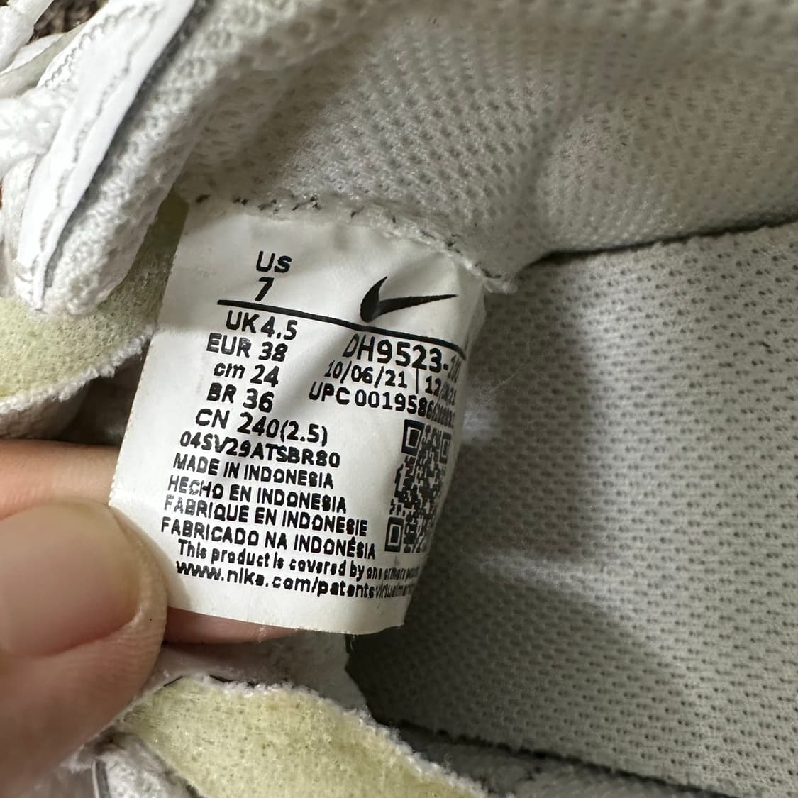 NIKE 나이키 와플 데뷰 여성 운동화 240 상품이미지7