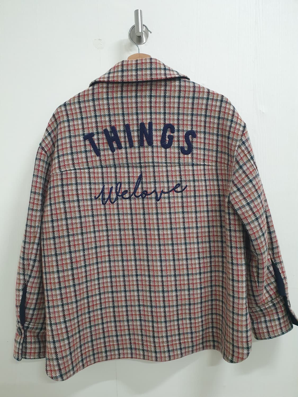 a.t.corner 체크 셔츠형 자켓 66사이즈 상품이미지6