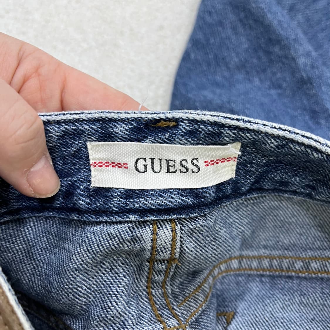 27 게스 여성 오버핏 데님 0410M 상품이미지3