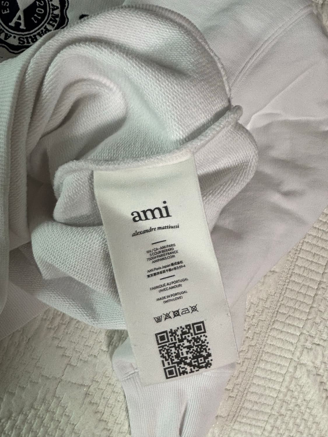 (L) 아미 레터링 맨투맨 상품이미지9