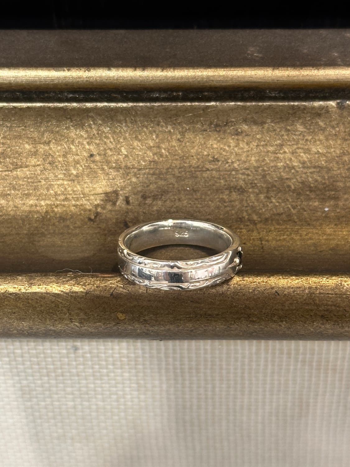 Black Stone 925 Sterling Silver Ring 상품이미지6