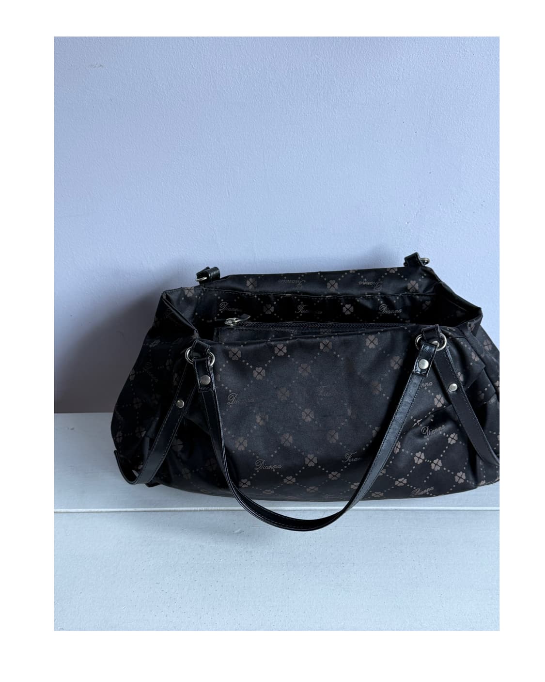 일본빈티지) 클로버 토트 숄더백 상품이미지1