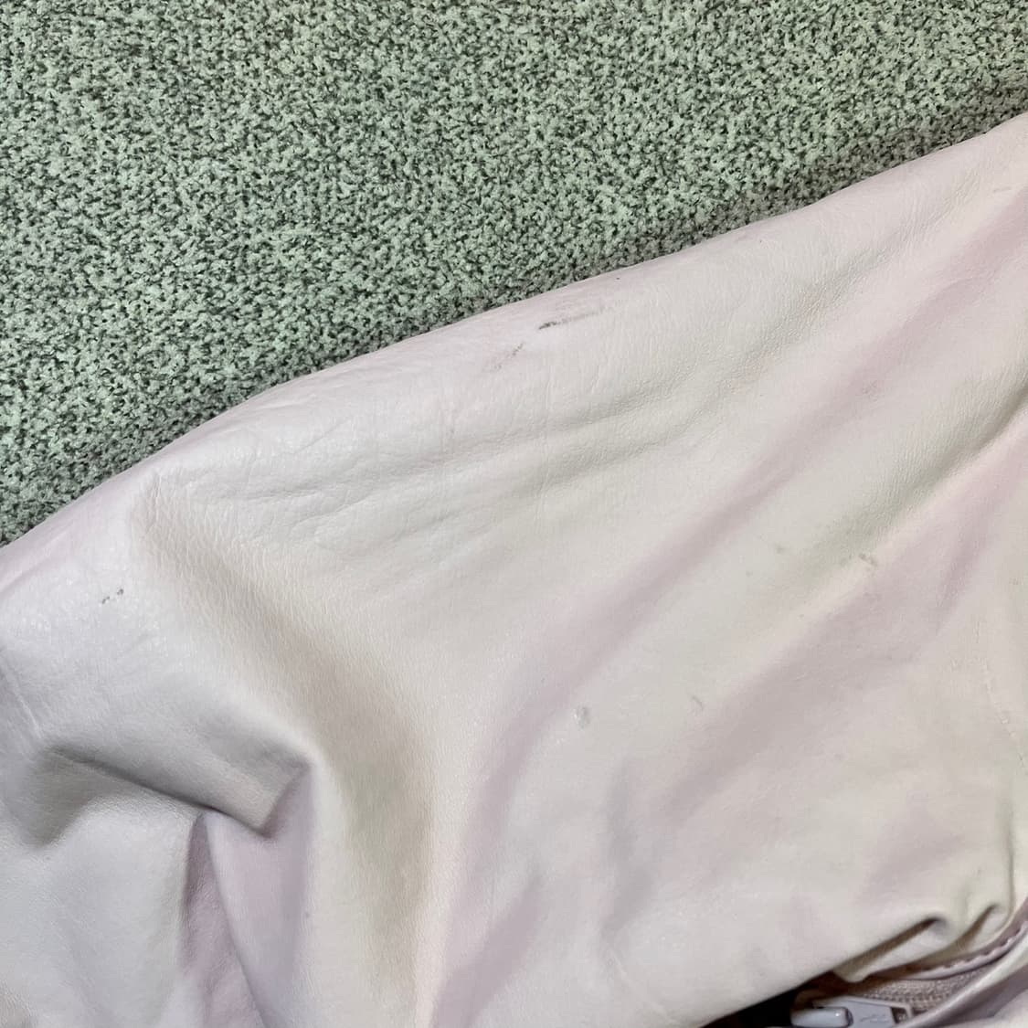 하드락 빅로고 가죽 봄버 자켓 상품이미지8