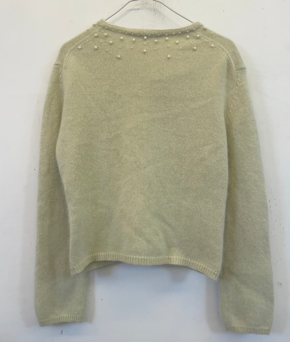 수입 프리미어 앙고라 진주 니트가디건:) 상품이미지3