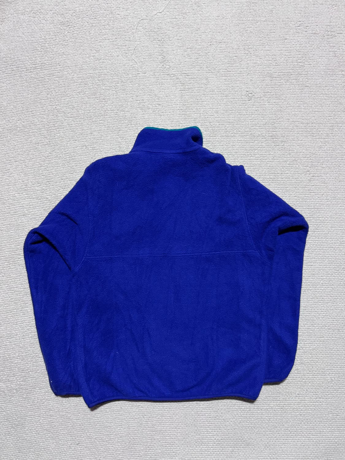 90s USA 파타고니아 신칠라 스냅티 블루퍼플 S 상품이미지7