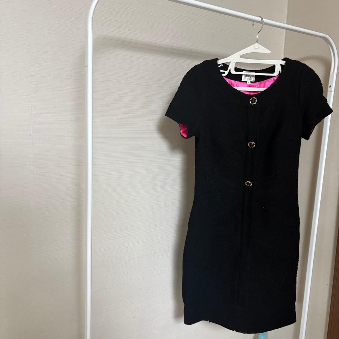 Milly black mini dress 상품이미지3