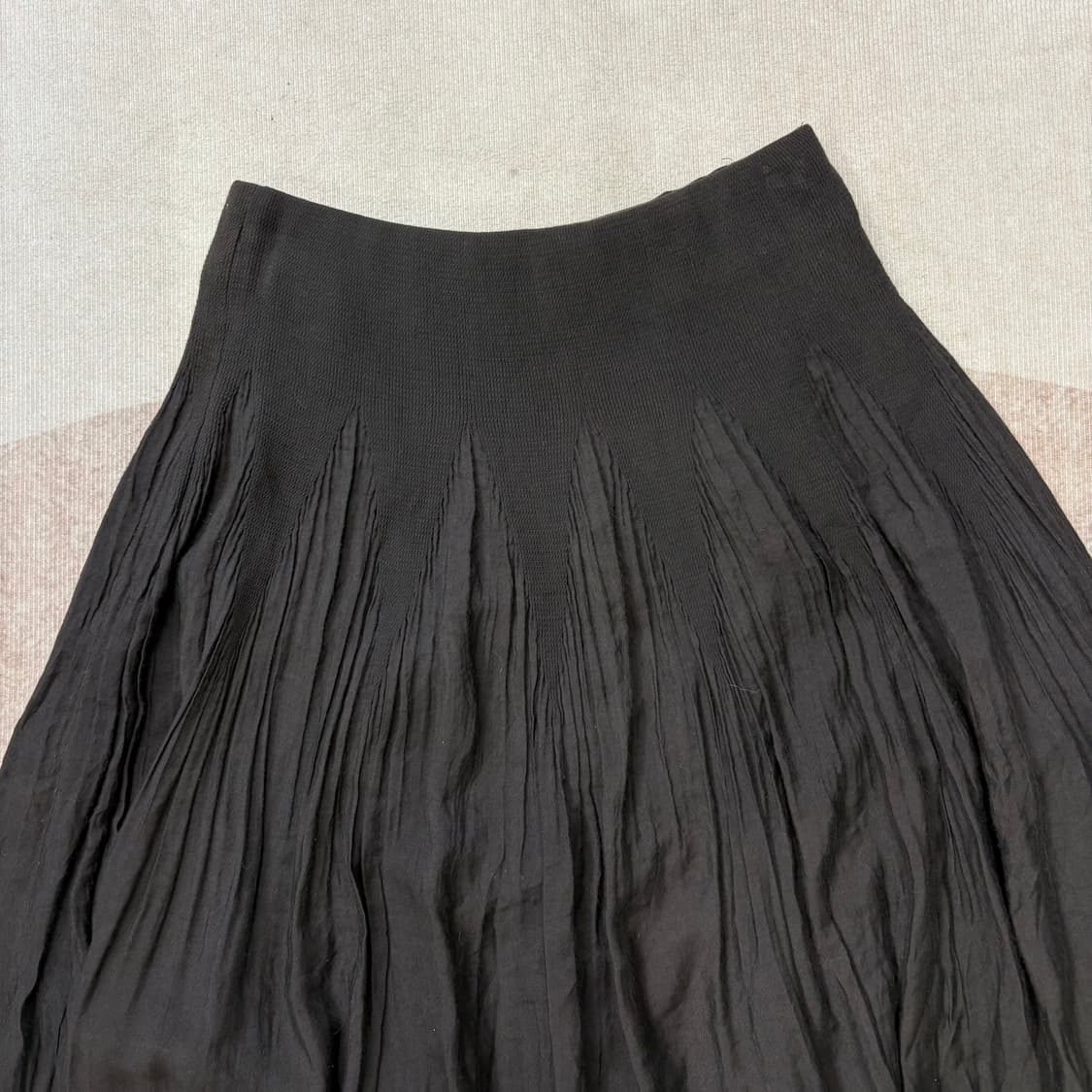 크리즈 주름 히피 페어리 미디스커트 JPN 상품이미지3