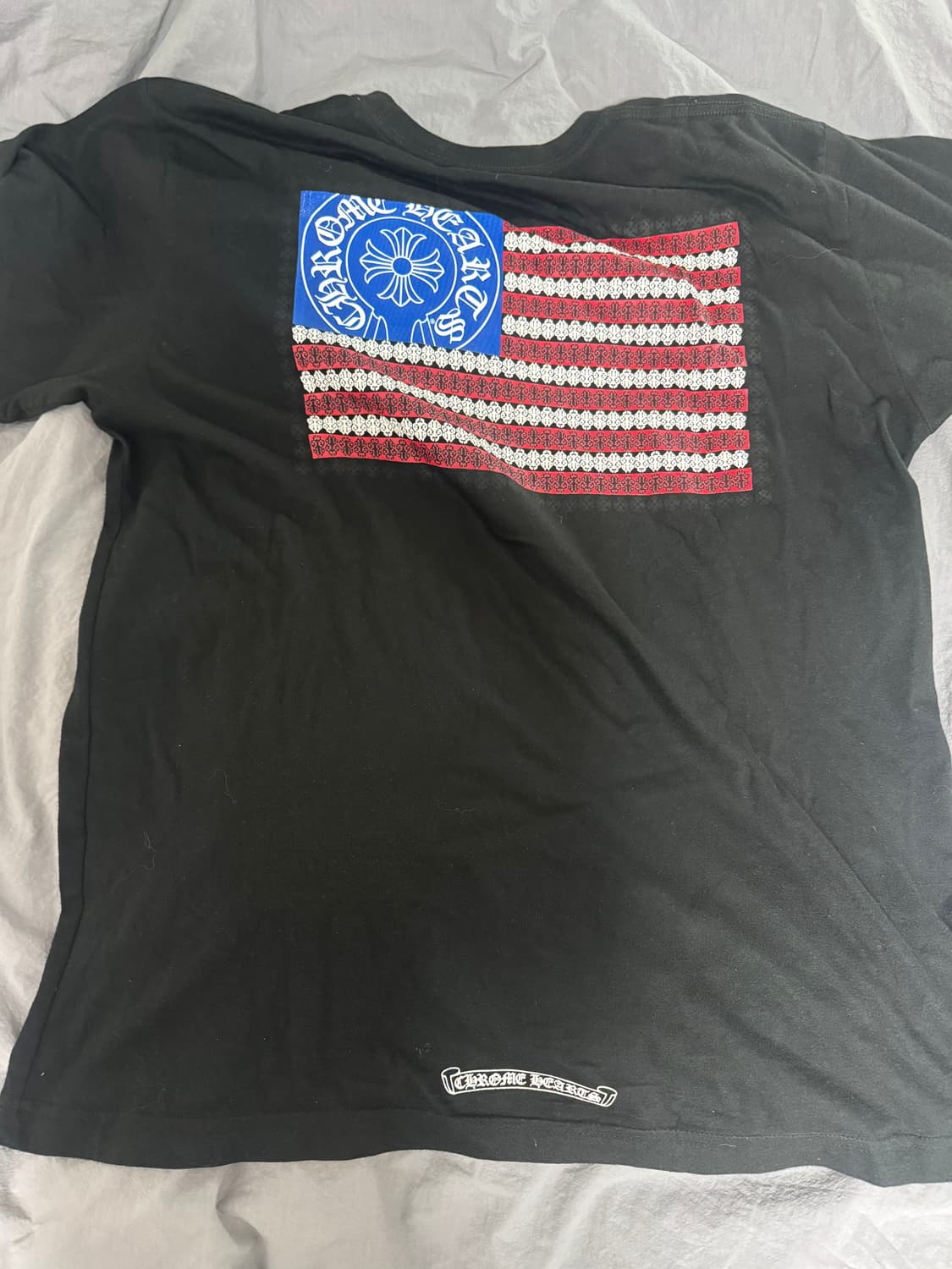 크롬하츠 성조기 반팔 xl 상품이미지1