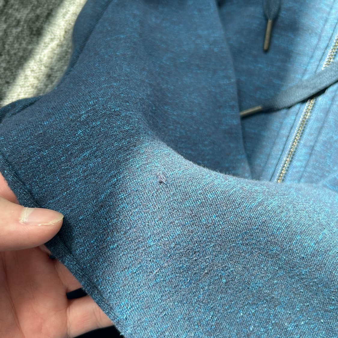 MLB 뉴욕 양키스 네이비 빅로고 후드집업 상품이미지6