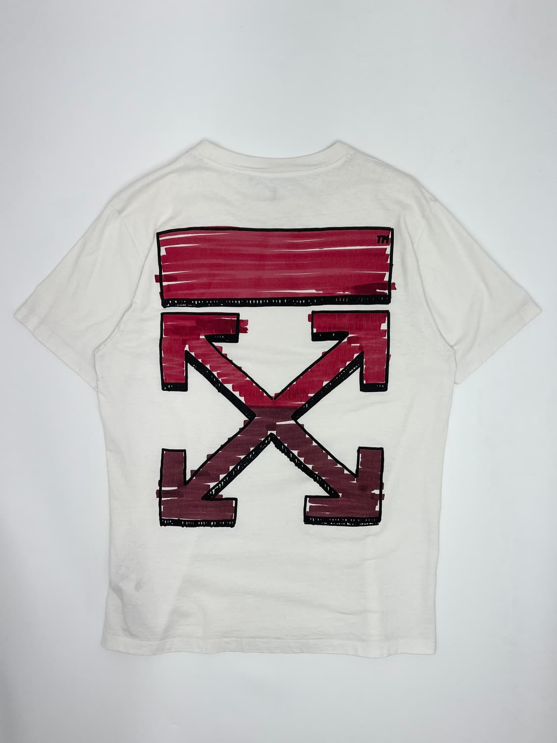 오프화이트 마커 애로우 반팔 티셔츠 상품이미지1