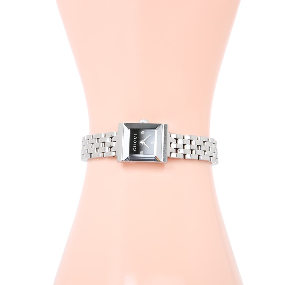 구찌 미니시계 128.5 스틸 워치 팔찌 브레이슬릿 YA128507 상품이미지5