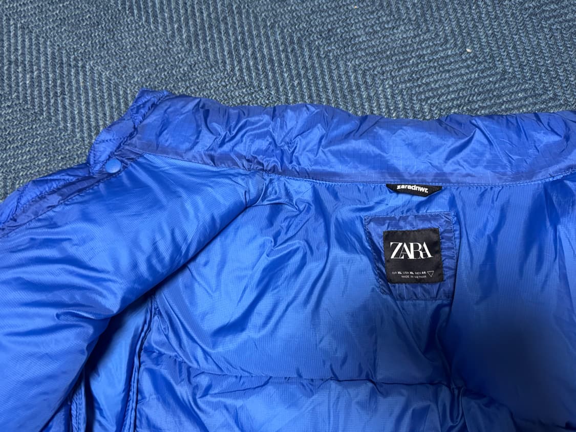 자라 파란 패딩 상품이미지8
