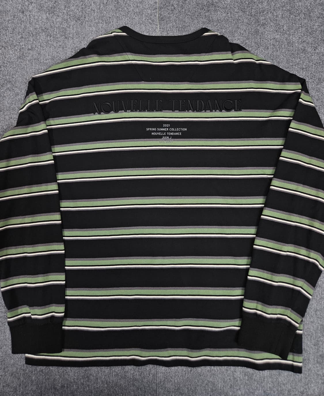 준지 21SS 스트라이프 롱슬리브 티셔츠(급처) 상품이미지2