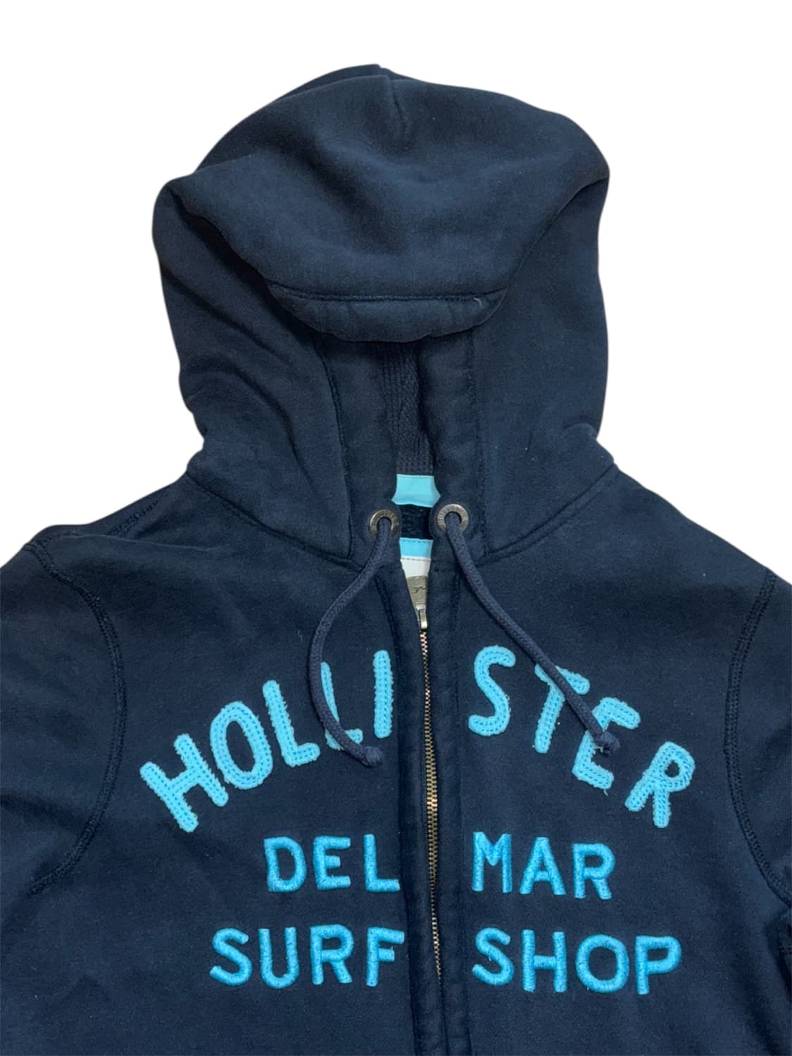 홀리스터 네이비 하늘색 후드집업 상품이미지5