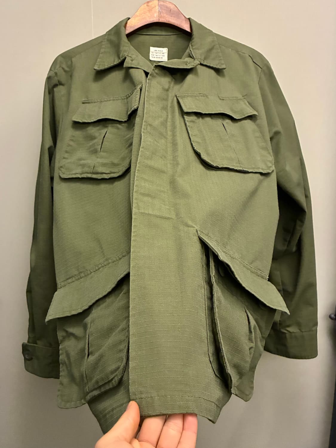 (L)YMCL KY 코튼 립스탑 og107 정글퍼티그자켓 야상 상품이미지4