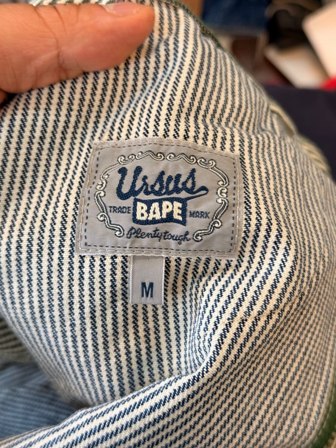 URSUS BAPE 히코리 카펜터 팬츠 34 일본생산 상품이미지9