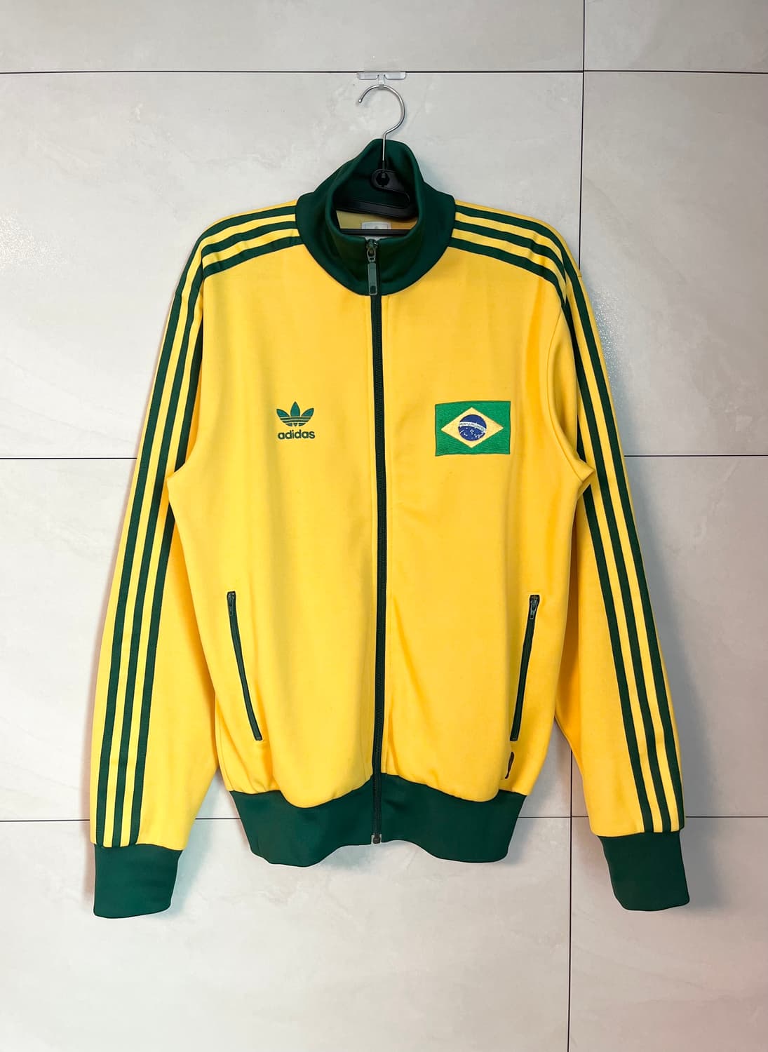 아디다스 브라질 월드컵 한정판 파이어버드 져지 (S size)  상품이미지1