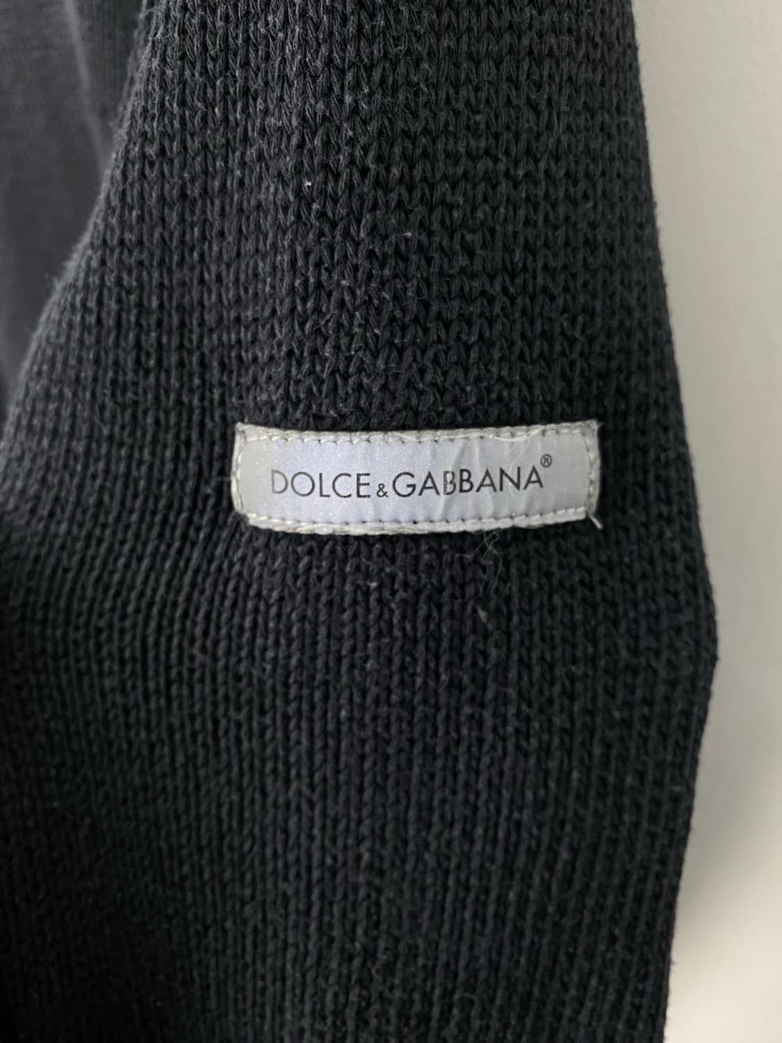 돌체앤가바나 Dolce&Gabbana 스카치로고 니트 스웨터 L 상품이미지4