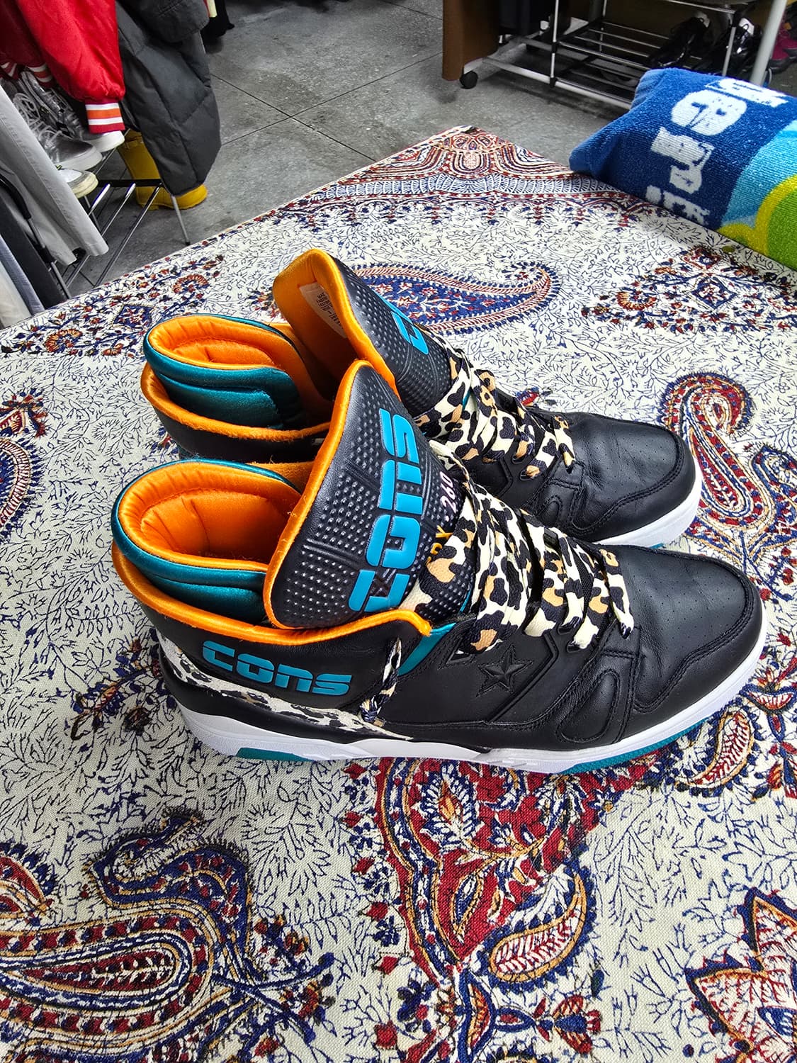 컨버스 ERX 260 애니멀 블랙 하이탑 (1581) 상품이미지2