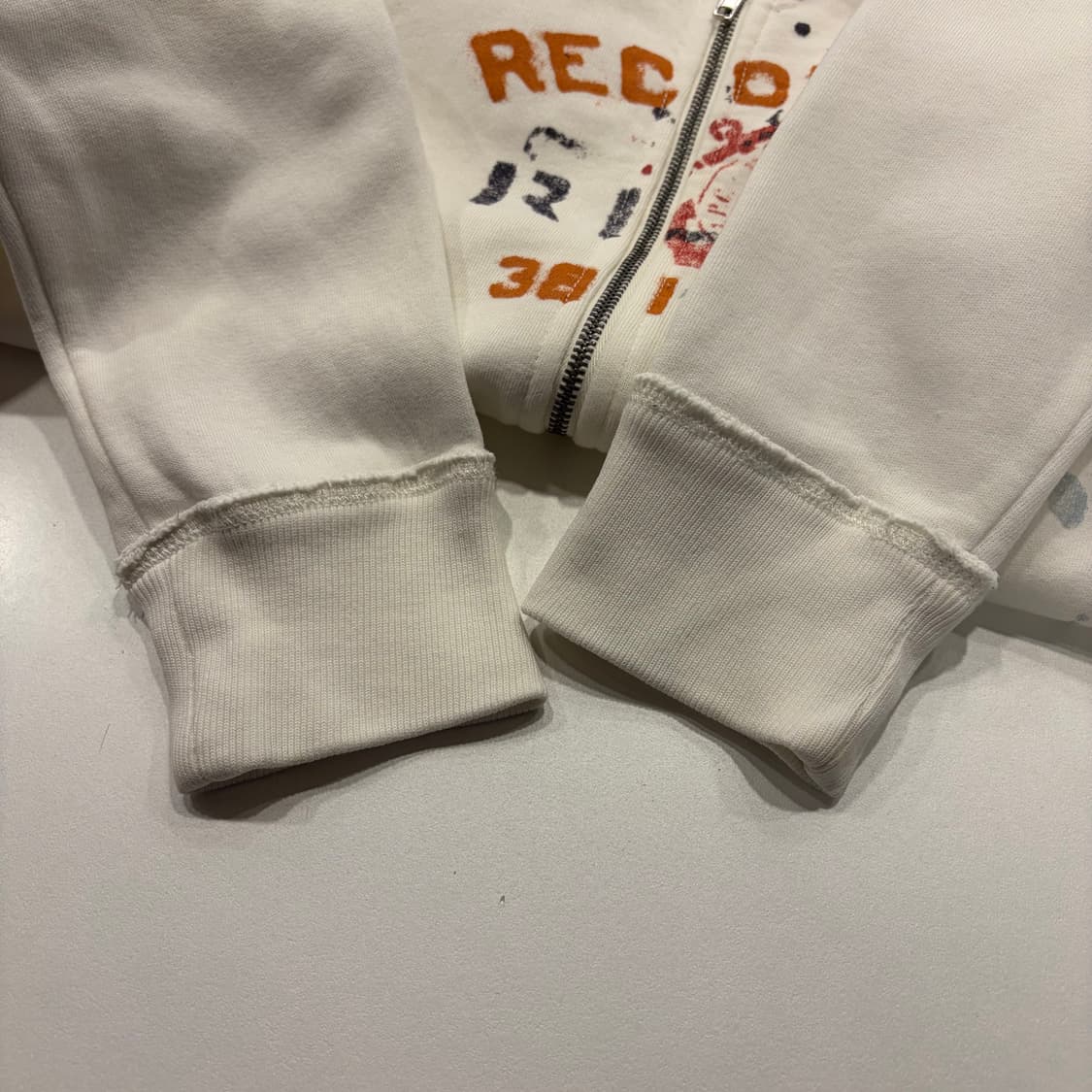 [M] 폴로 랄프로렌 화이트 빈티지 프린팅 후드집업 B825 상품이미지7