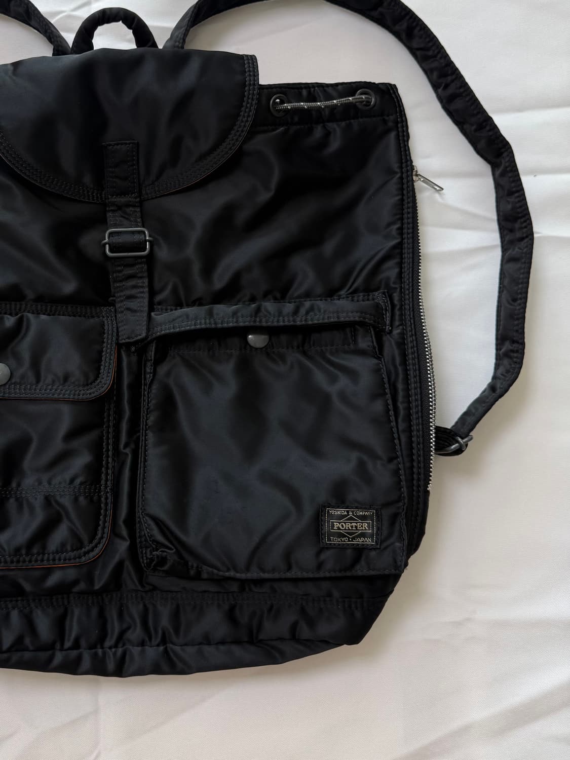 PORTER 포터 탱커 백팩 럭색 블랙 상품이미지3